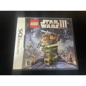 Lego Star Wars III: The Clone Wars - Nintendo‎ DS With Manual Tested